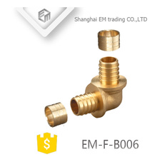 EM-F-B006 Brass elbow pipe fitting for water hose